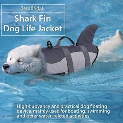 DOG Life jackets / Vests for dogs Two Different Styles. Shark Tail Or Mermaid Tail