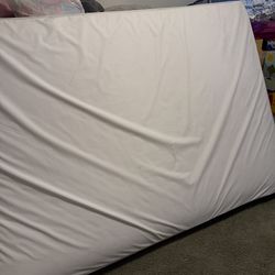 Full size mattress with cover protection