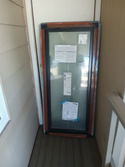 Anderson window fully fixed. No opening or closing.