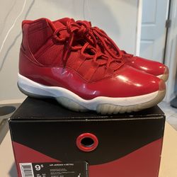 Jordan 11 Retro Win Like 96 378037-623 Size 9.5 