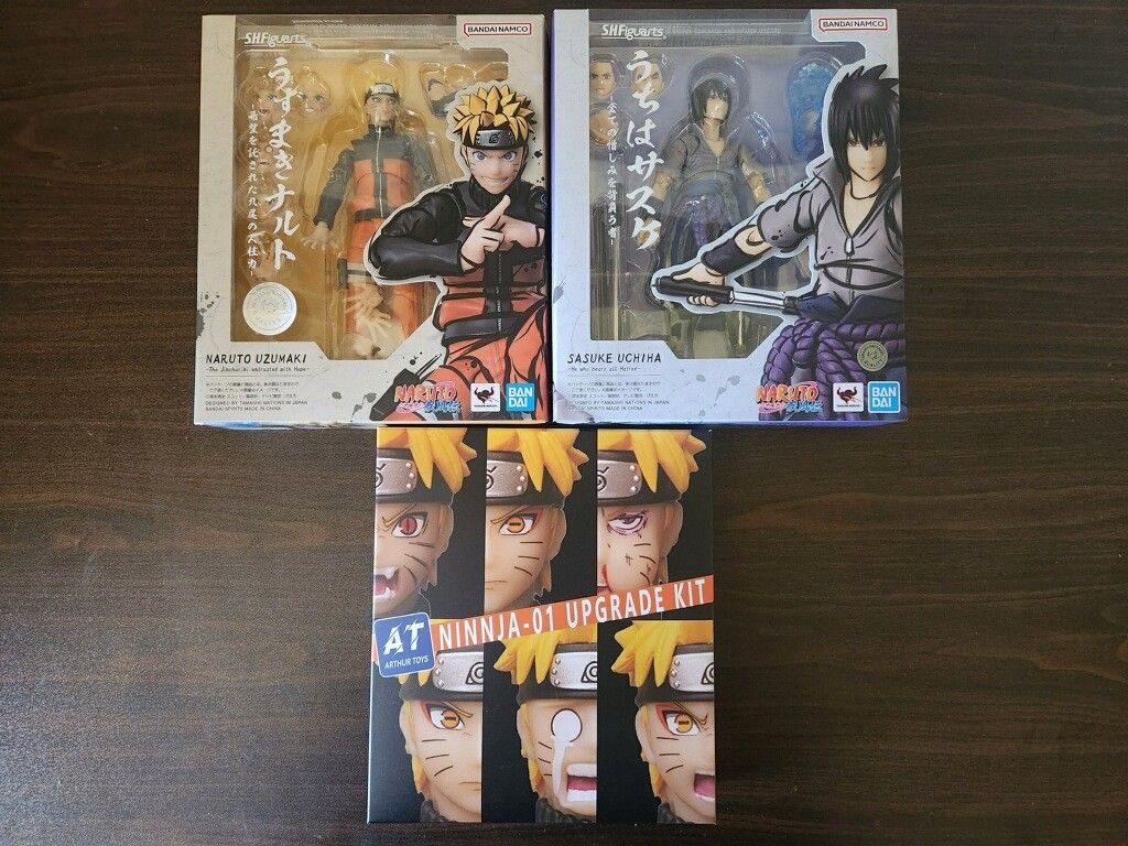 Sh figuarts naruto/ sasuke/ Ninnja-01 upgrade set