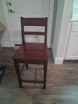 Wooden chair