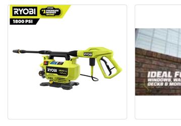 Ryobi pressure washer