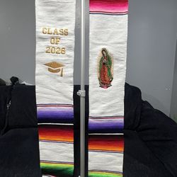 Virgen De Guadalupe Graduation Stole 