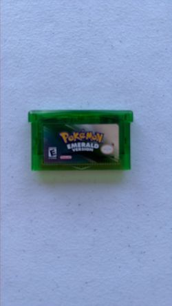 Pokémon Emerald Version GBA Cartridge