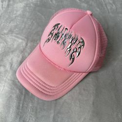 pink streetwear hat 