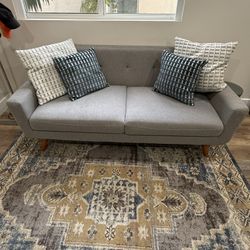 Modway Engage Upholstered Loveseat Sofa