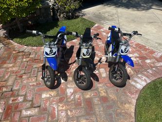 3 - Razor 350 Electric Dirt Bikes