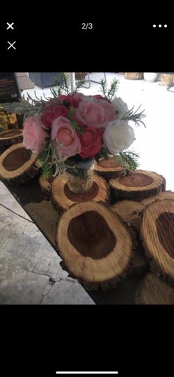 Wood slices