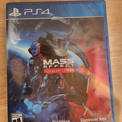 PS4 Mass Effect video game