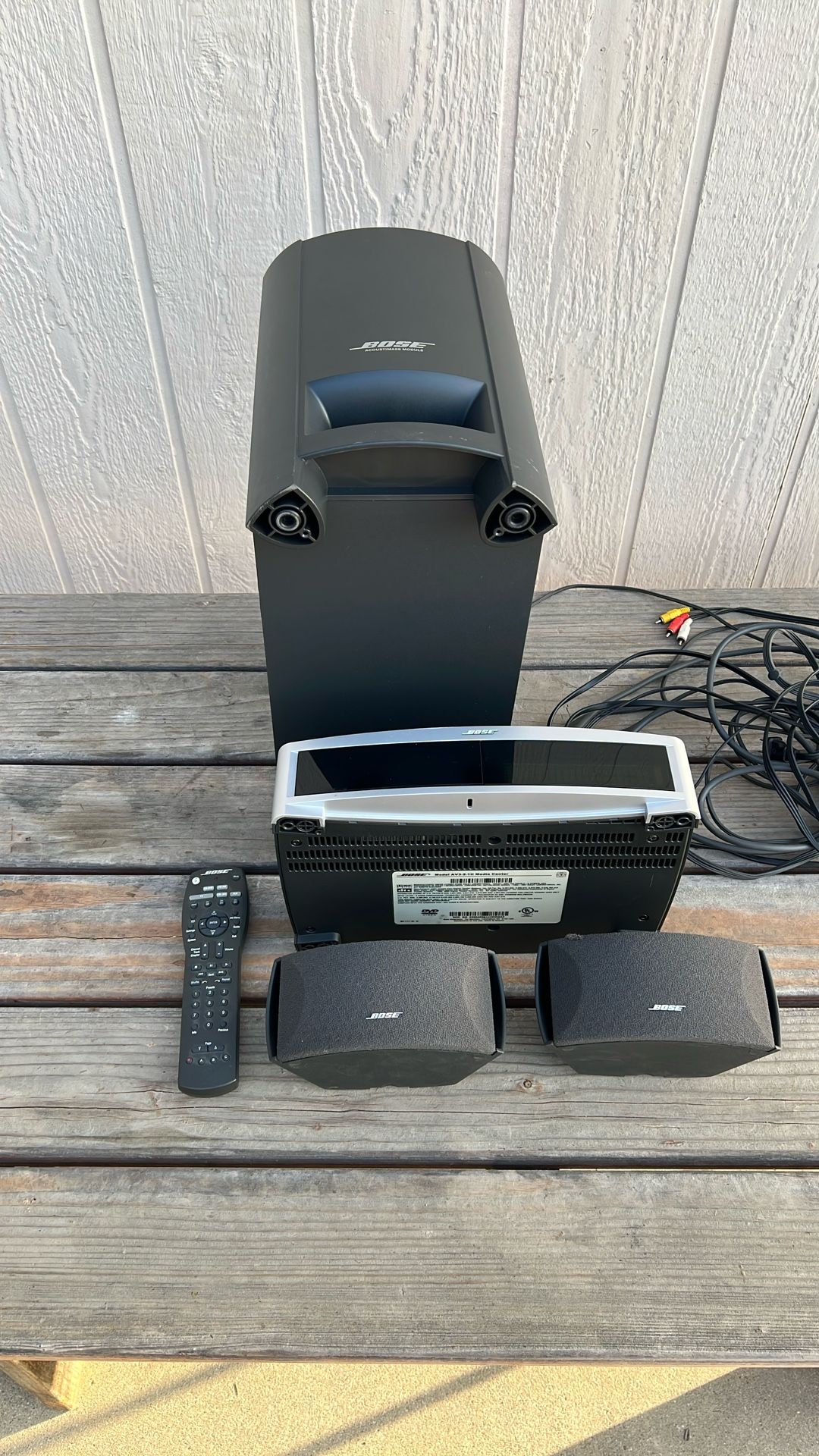 Bose Media Center AV3-2-2II DVD player