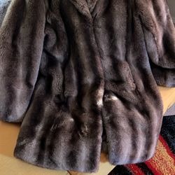 EAST 5th FAUX FUR COAT!