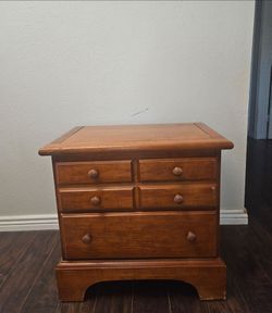 Wooden Nightstand or Side Table Two Drawers- 19th Ave and Union Hills