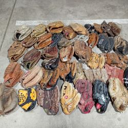 Used Baseball Gloves
