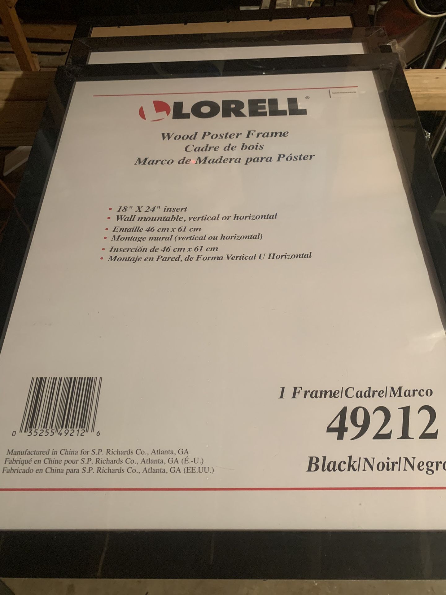 18 X 24 Wood Poster Frames (3)