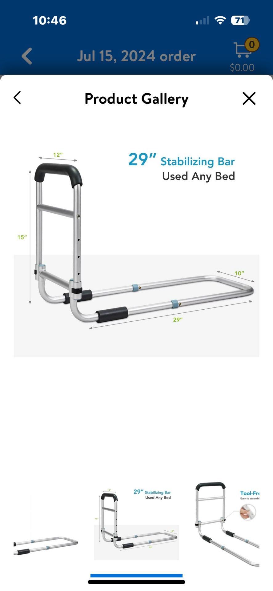 New Bed Rail