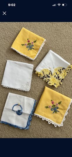 Vintage Handkerchiefs 