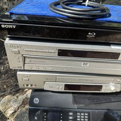 Sony Hi-Fi Stereo, Dvd Cd, Blu-Ray Dvd& Hp Officejet