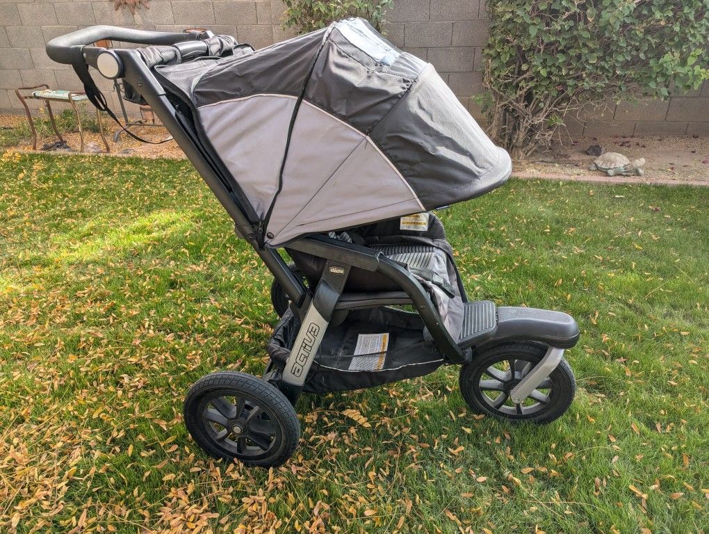 Jogger Stroller Chicco Activ3 Travel System Chicco Activ3 Jogging Stroller  Travel System, Includes Chicco KeyFit 30