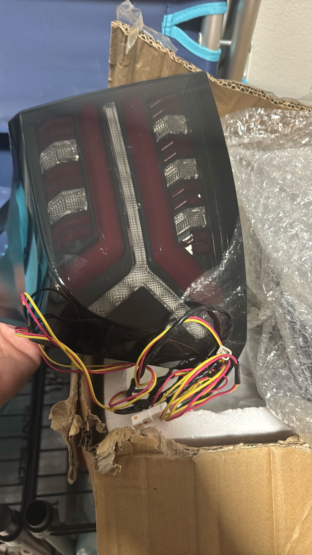 Fish Bone Tail Lights