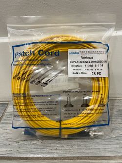 Jeirdus Patchcord LC/PC-SC/PC 9/125 3.0mm SM SX 3M 0(contact info removed)2 3M Fiber Optic