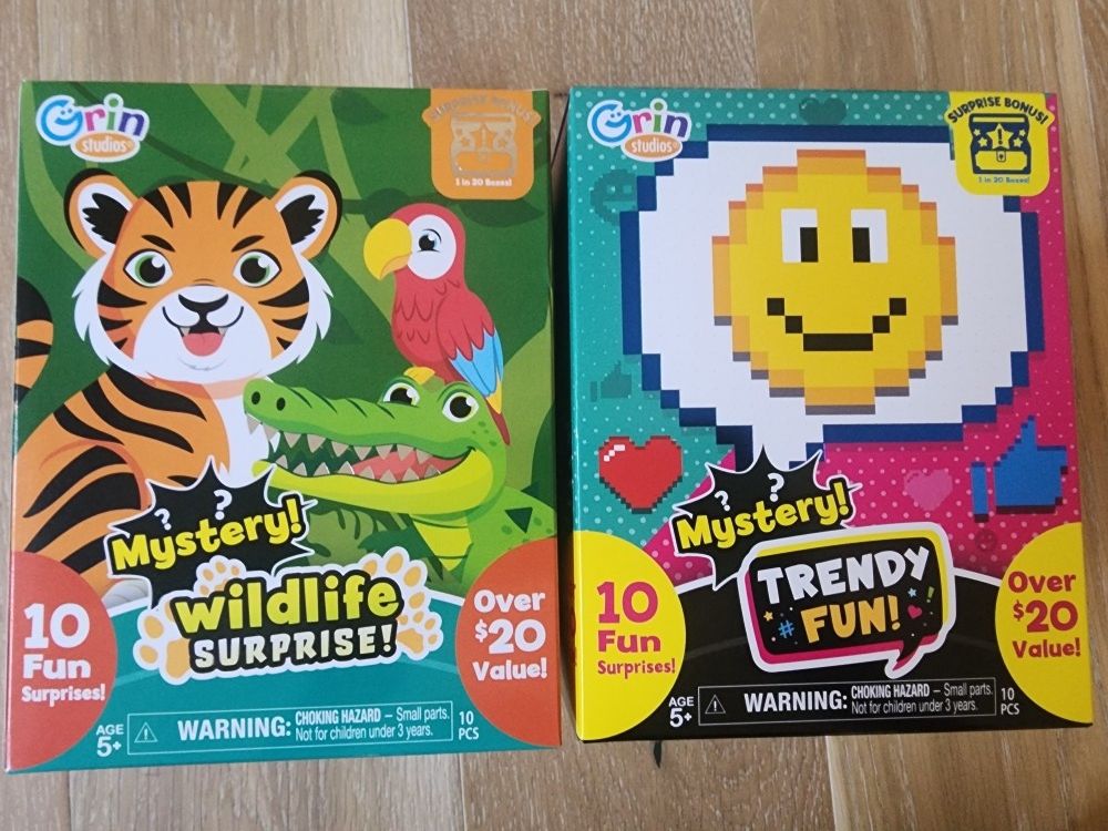 Wildlife And Trendy Mystery Surprise Gift Boxes,  Sealed