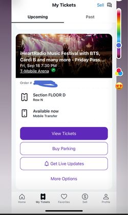 Iheartradio Festival Las Vegas BTS