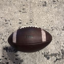 Wilson leather football