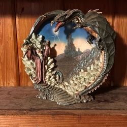 Wizard Fighting Dragon