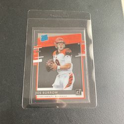 2020 Joe Burrow DONRUSS Clearly Rookie