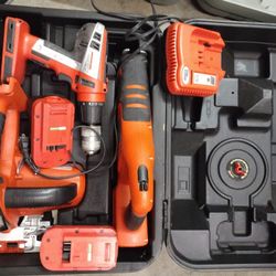 Black And Decker Fax Extreme Power Tool Set