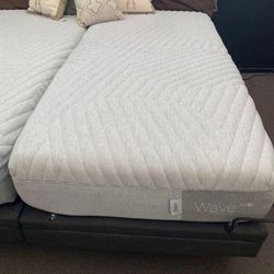 Casper Wave Hybrid Snow Twin Xl Mattress Bed 