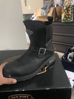 Harley Davidson  Steal Toe Boots 