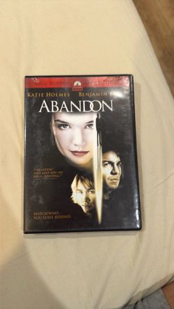 Abandon DVD – Katie Holmes
