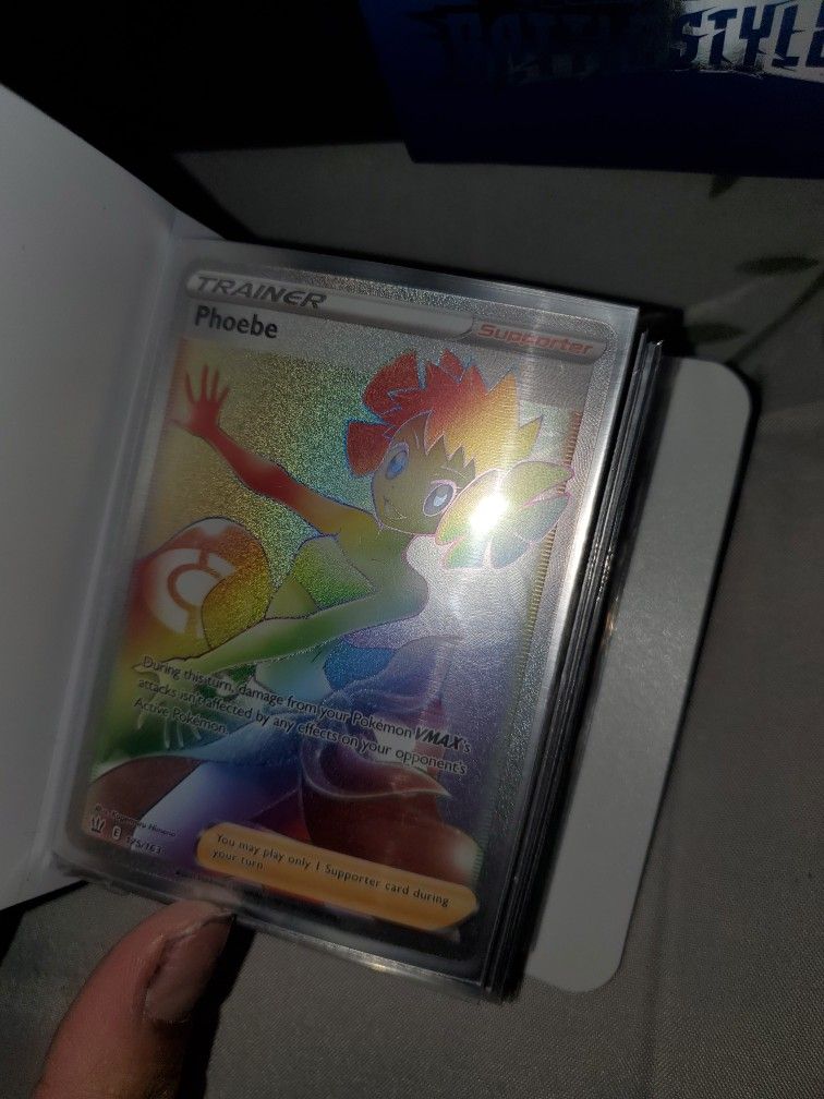 phoebe pokemon card price Phoebe Full Art - 161/163 - Battle Styles