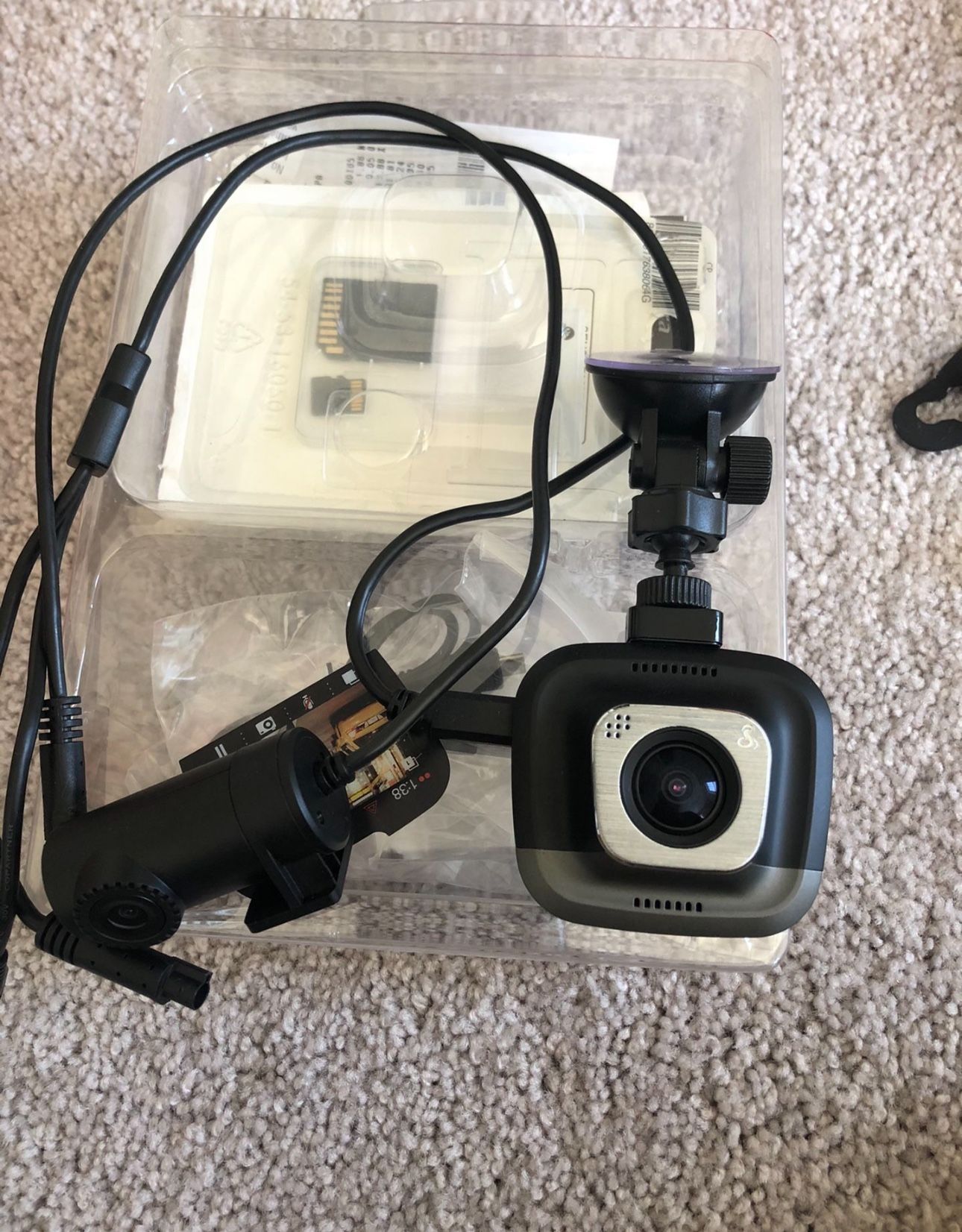 Cobra Dash Cam Front And Rear