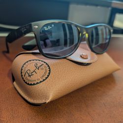 Ray-Ban New Wayfarer Matte Havana Polarized 