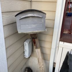 Mail Box With Full Size Post
