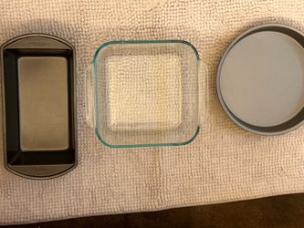 Any bakeware pans or glass bowls