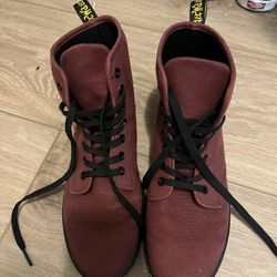 Limited Edition Canvas Dr Martens