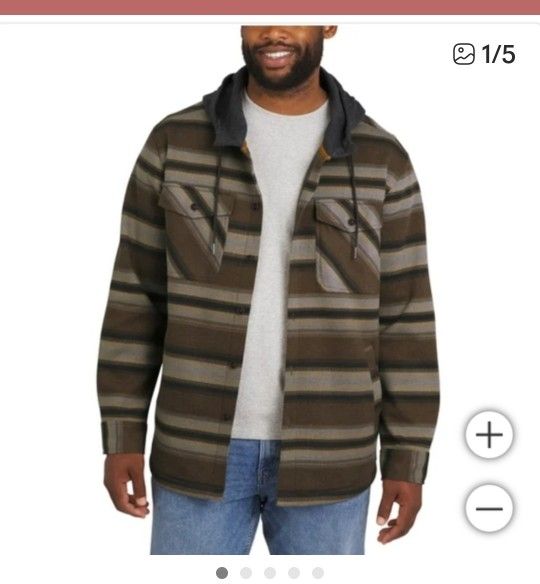 Quiksilver Men's Hooded Shacket