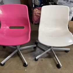 IKEA Swivel Adjustable Chairs
