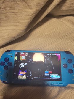 Modded Blue PSP 3000
