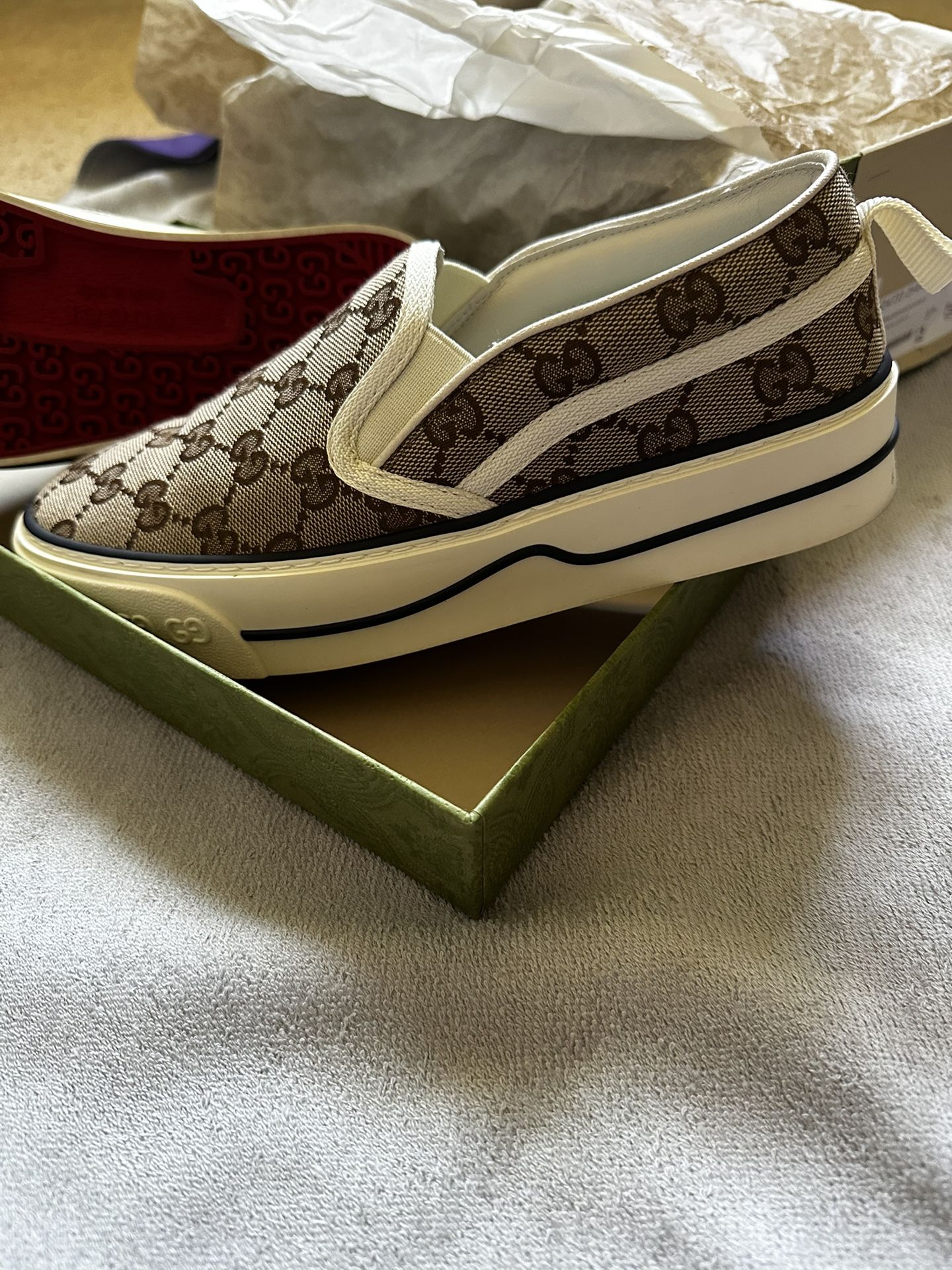 Gucci Slip-On Sneakers (women’s)