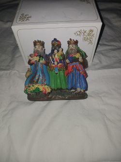 VINTAGE 2003 THE 3 KINGS CHRISTMAS DECORATION 