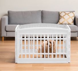 4-Panel Indoor Dog Playpen
