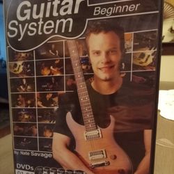 Guitar System For Beginners! Five DVDs! $10