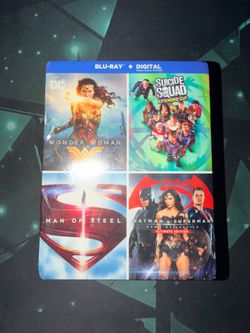 DC 4 film collection blue ray