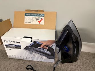 PurSteam Professional Grade Steam Iron 1700W