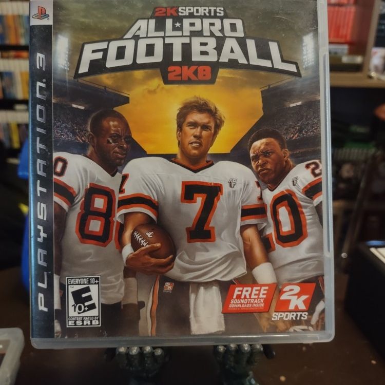 2K Sports All Pro Football 2K8 PS3 Sony PlayStation 3 Video Game